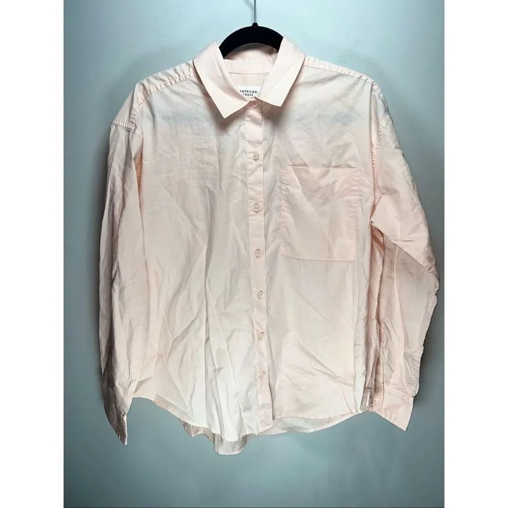 American Eagle oversized button-down shirt size small